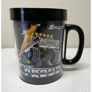 Vintage Snap-On Coffee Mug Thermo-Serv Drivin' Proud Monster Truck 90s